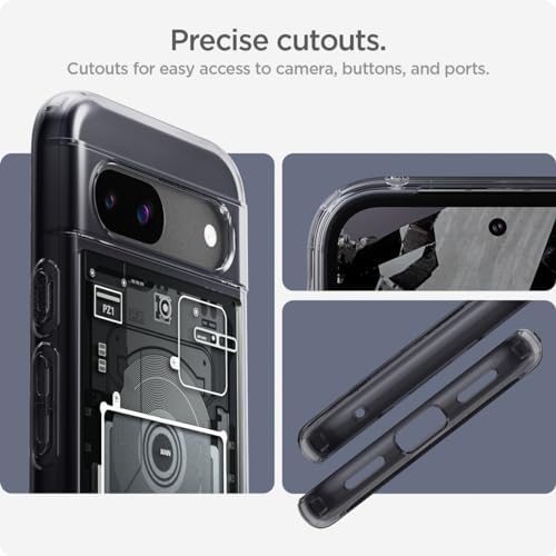 Spigen for Pixel 10/10 Pro Case  Ultra Hybrid  2025   Anti Yellowing   Military Grade Protection    Clear