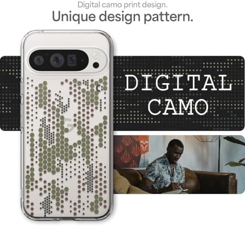 Spigen for Pixel 10/10 Pro Case  Ultra Hybrid  2025   Anti Yellowing   Military Grade Protection    Clear