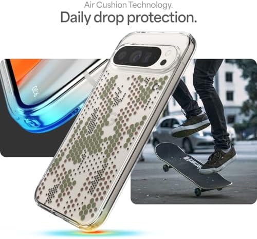 Spigen for Pixel 10/10 Pro Case  Ultra Hybrid  2025   Anti Yellowing   Military Grade Protection    Clear