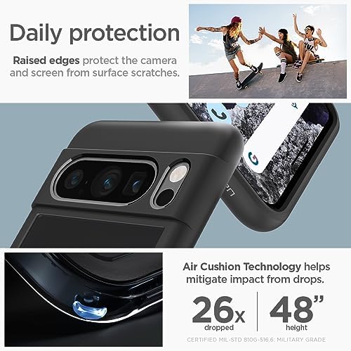 Spigen for Pixel 10/10 Pro Case  Ultra Hybrid  2025   Anti Yellowing   Military Grade Protection    Clear