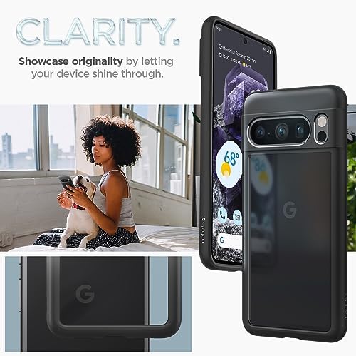 Spigen for Pixel 10/10 Pro Case  Ultra Hybrid  2025   Anti Yellowing   Military Grade Protection    Clear