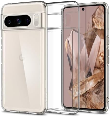 Spigen for Pixel 10/10 Pro Case  Ultra Hybrid  2025   Anti Yellowing   Military Grade Protection    Clear