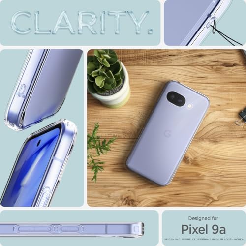 Spigen for Pixel 10/10 Pro Case  Ultra Hybrid  2025   Anti Yellowing   Military Grade Protection    Clear