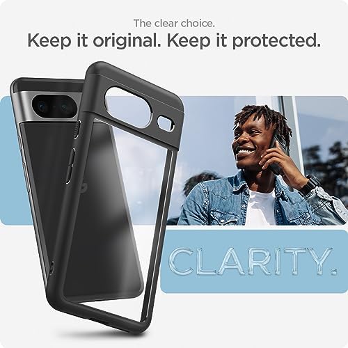 Spigen for Pixel 10/10 Pro Case  Ultra Hybrid  2025   Anti Yellowing   Military Grade Protection    Clear