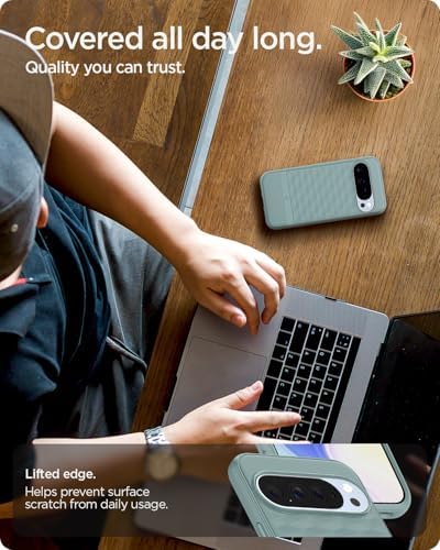 Spigen for Pixel 10 Pro XL Case  Parallax MagFit  2025   Designed for Pixelsnap  Compatible with MagSafe Accessories    Sage Green