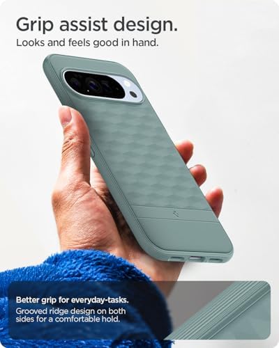 Spigen for Pixel 10 Pro XL Case  Parallax MagFit  2025   Designed for Pixelsnap  Compatible with MagSafe Accessories    Sage Green