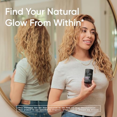 Biotina de 0.00035 oz con aceite de coco, no transgénicos y sin gluten, 120 minicápsulas blandas vegetarianas
