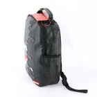 Sprayground Speed Shark Side Leather Bag Backpack Unisex Black Gray Plaid