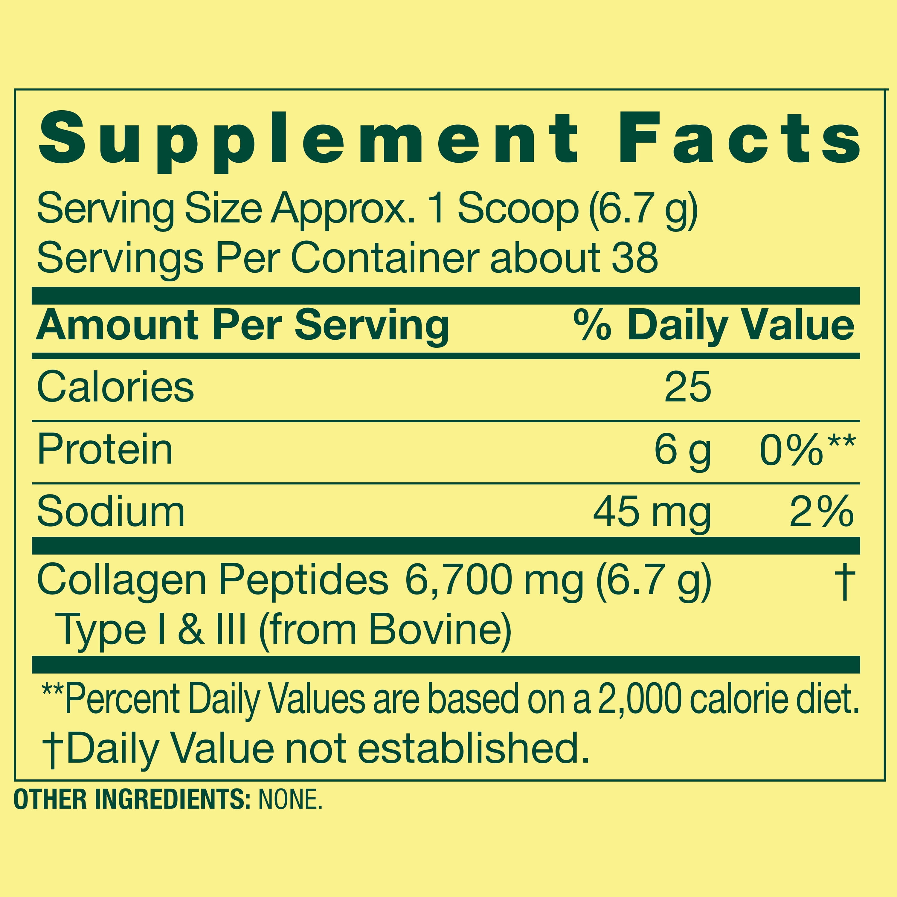 Spring Valley Collagen Peptides Type 1 & 3 Dietary Supplement Powder for Hair/Skin/Nails  9 oz