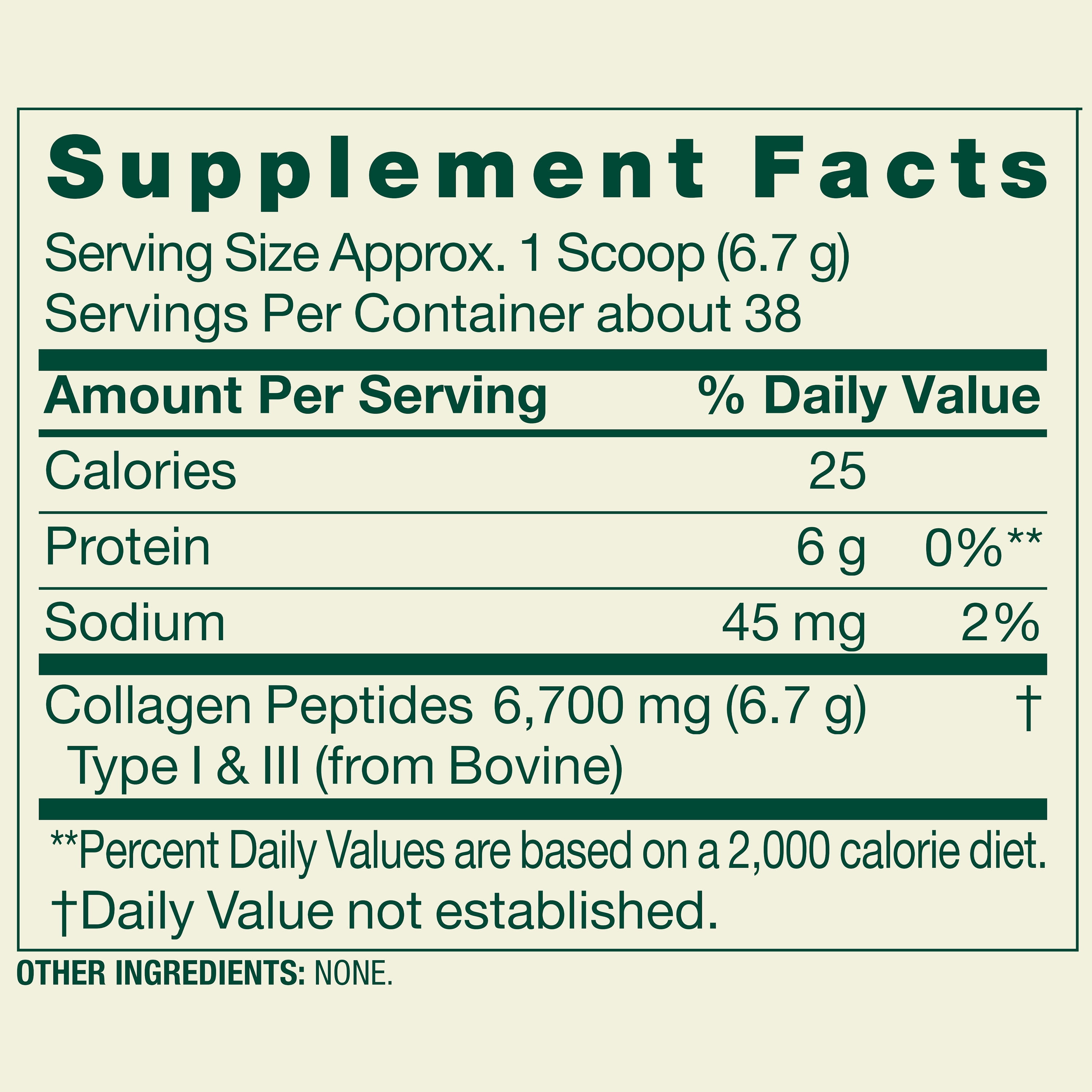 Spring Valley Collagen Peptides Type 1 & 3 Dietary Supplement Powder for Hair/Skin/Nails  9 oz