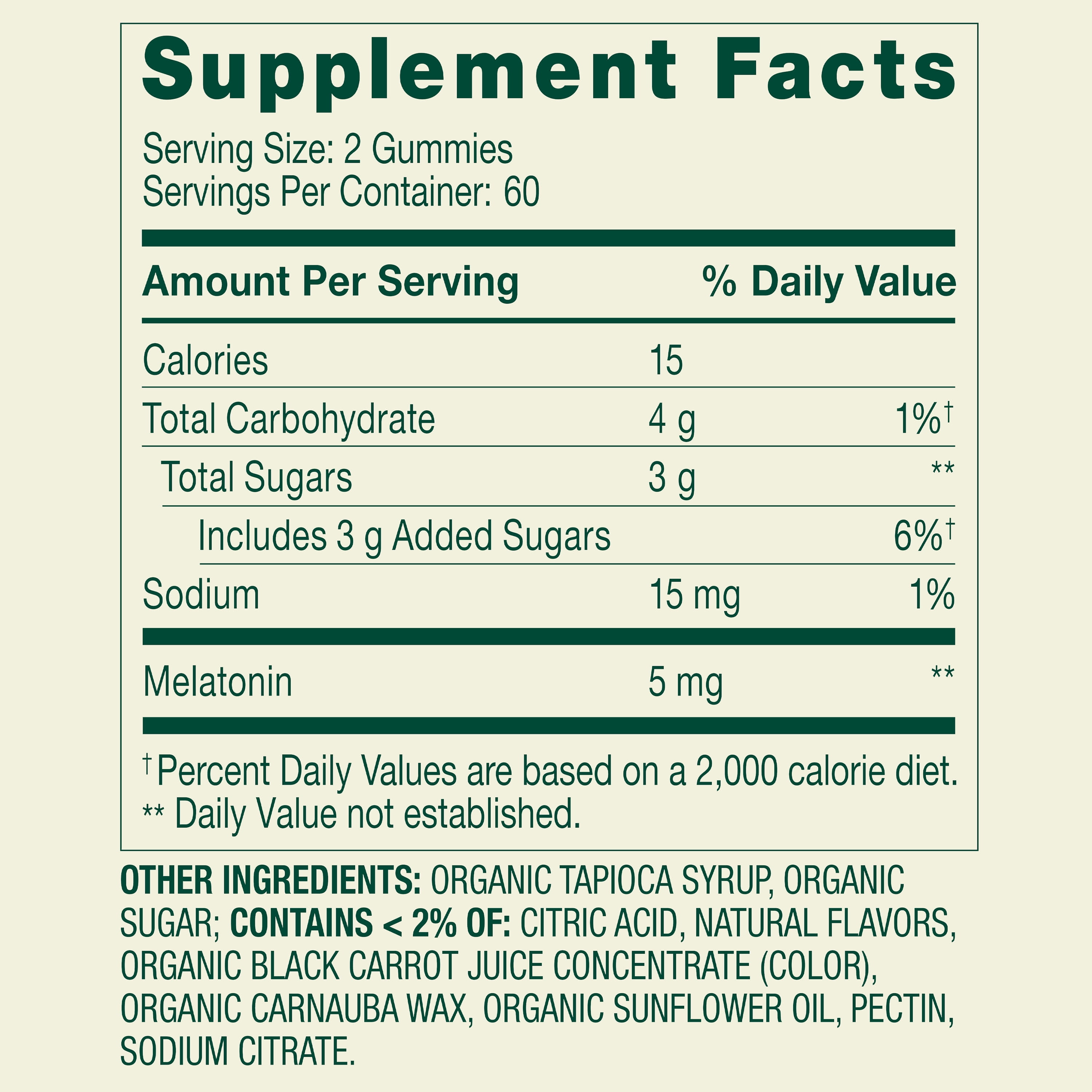 Spring Valley Non GMO Melatonin Sleep Support Dietary Supplement Gummies  Strawberry  5 mg  120 Count