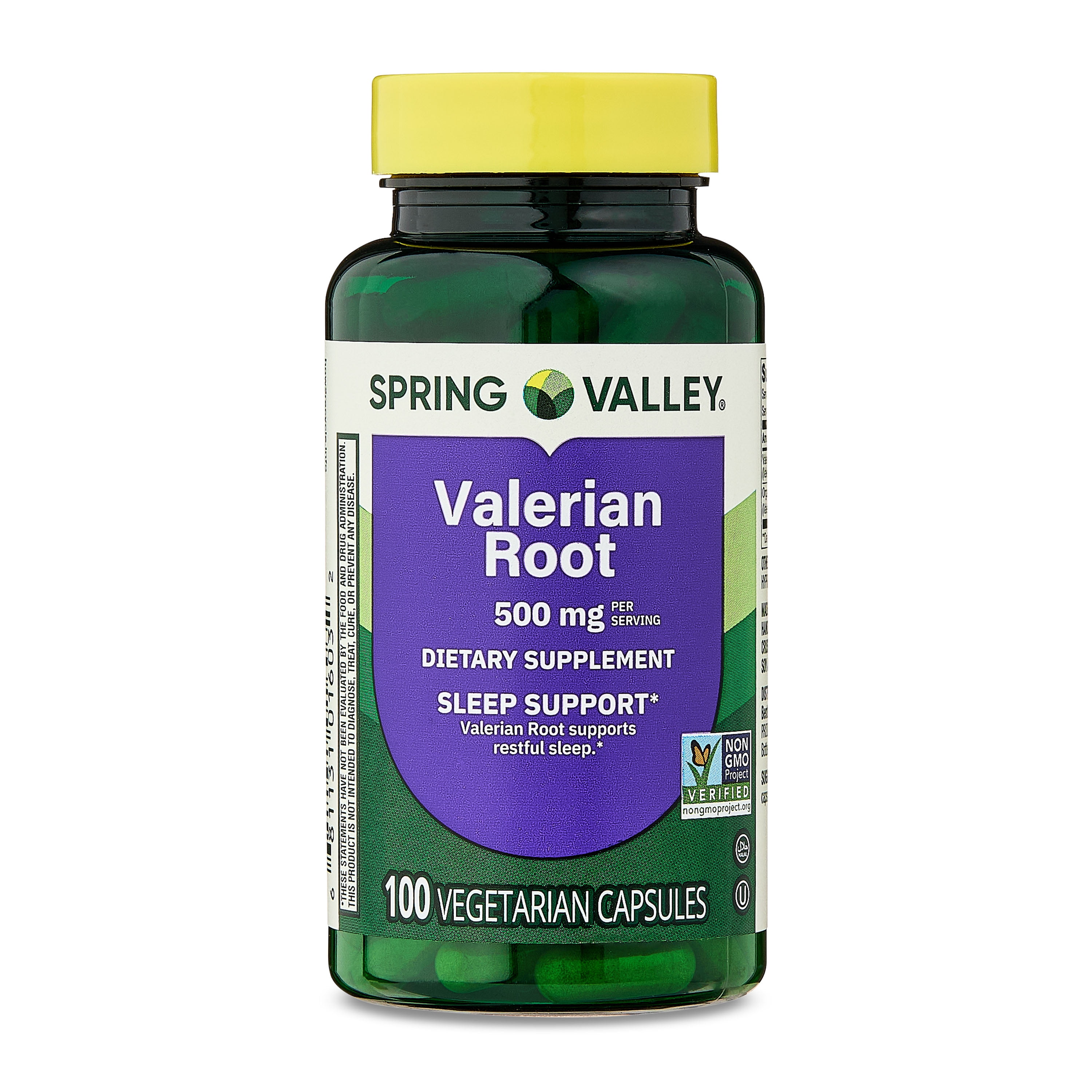 Spring Valley Valerian Root Capsules  500 mg  100 Count