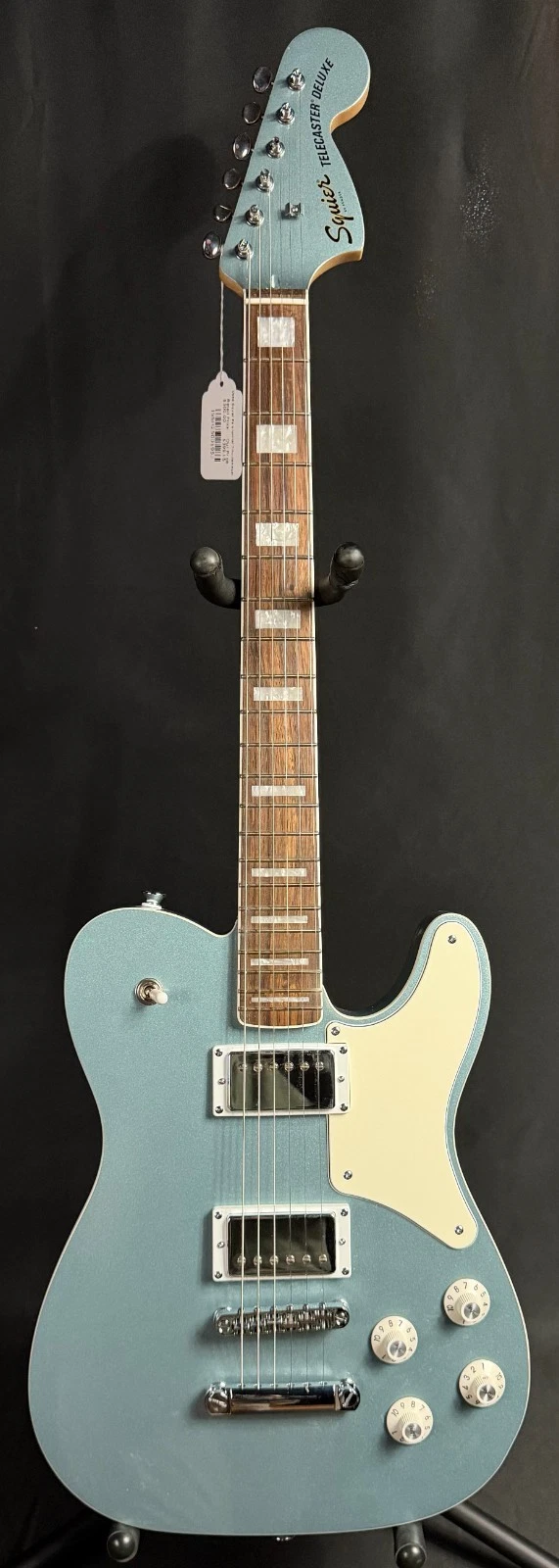 Squier Paranormal Troublemaker Telecaster Deluxe Electric Guitar Ice Blue  952 