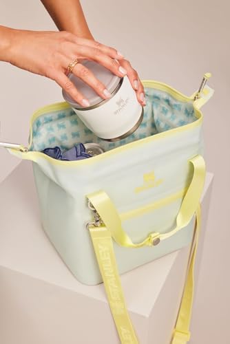 Stanley All Day Julienne Soft Cooler Bag and Lunch Box   Insulated Travel Bag with Zipper   BPA Free