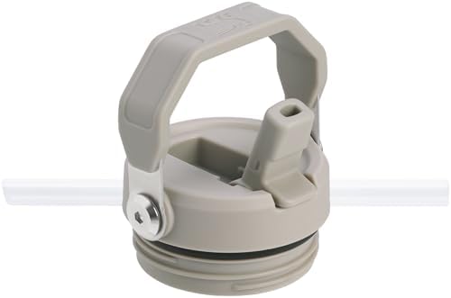 STANLEY - Botella de agua IceFlow Flip Straw 2.0 con pajilla abatible, abertura más grande, acero inoxidable aislado, sin bisfenol A, 36 onzas, liviana y antiderrames, color verde Meadow