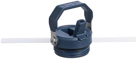 STANLEY - Botella de agua IceFlow Flip Straw 2.0 con pajilla abatible, abertura más grande, acero inoxidable aislado, sin bisfenol A, 36 onzas, liviana y antiderrames, color verde Meadow