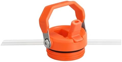 STANLEY - Botella de agua IceFlow Flip Straw 2.0 con pajilla abatible, abertura más grande, acero inoxidable aislado, sin bisfenol A, 36 onzas, liviana y antiderrames, color verde Meadow