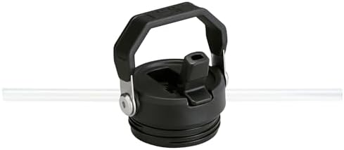 STANLEY - Botella de agua IceFlow Flip Straw 2.0 con pajilla abatible, abertura más grande, acero inoxidable aislado, sin bisfenol A, 36 onzas, liviana y antiderrames, color verde Meadow