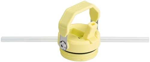 STANLEY - Botella de agua IceFlow Flip Straw 2.0 con pajilla abatible, abertura más grande, acero inoxidable aislado, sin bisfenol A, 36 onzas, liviana y antiderrames, color verde Meadow