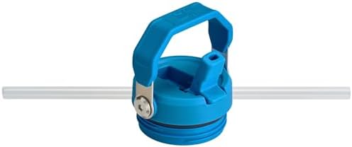 STANLEY - Botella de agua IceFlow Flip Straw 2.0 con pajilla abatible, abertura más grande, acero inoxidable aislado, sin bisfenol A, 36 onzas, liviana y antiderrames, color verde Meadow