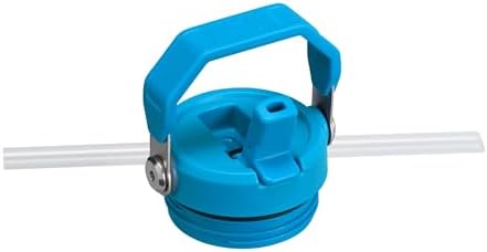 STANLEY - Botella de agua IceFlow Flip Straw 2.0 con pajilla abatible, abertura más grande, acero inoxidable aislado, sin bisfenol A, 36 onzas, liviana y antiderrames, color verde Meadow