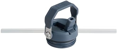 STANLEY - Botella de agua IceFlow Flip Straw 2.0 con pajilla abatible, abertura más grande, acero inoxidable aislado, sin bisfenol A, 36 onzas, liviana y antiderrames, color verde Meadow