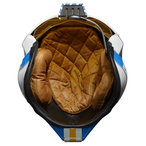 Star Wars The Black Series Carson Teva Premium Electronic Helmet with Advanced LED and Sound Effects  Ages 14 and Up