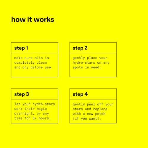 Starface Hydro Star   Salicylic Acid Pimple Patches and Big Blue Compact  Helps Shrink and Soothe Deeper Spots  Cute Star Shape  Vegan  32 count