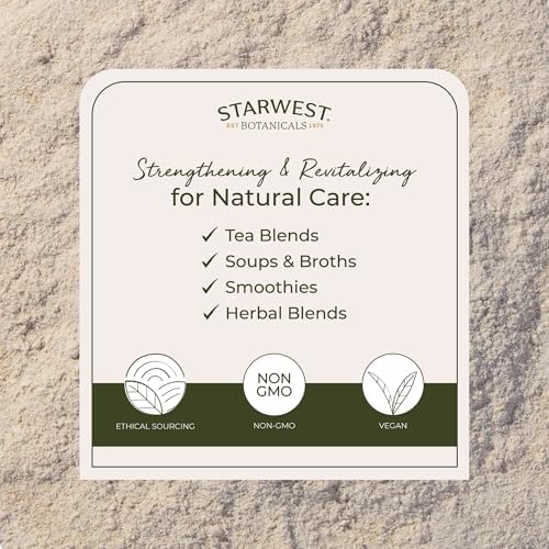Starwest Botanicals Astragalus Root Powder  1 Lb