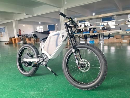 Stealth Bomber Electric Fat Bike Frame for 26x4 0 Wheel E Motorcycle Enduro Ebike 3000W 5000W 8000W 10000W Power Black Snow Bicycle Big Foot Frame