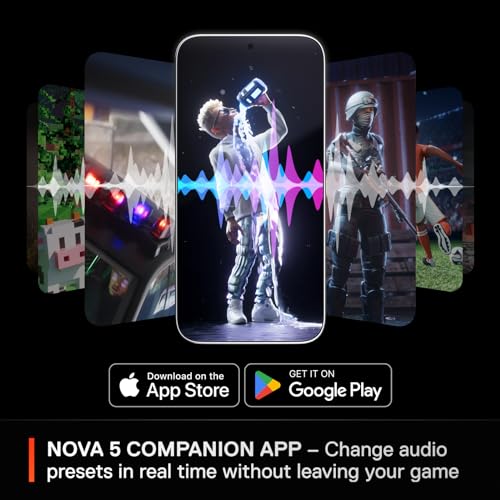 SteelSeries Arctis Nova 5 Wireless Multi System Gaming Headset   Neodymium Magnetic Drivers   100  Audio Presets   60 HR Battery   2 4GHz or BT   ClearCast Gen2 X Mic   PC  PS5  PS4  Switch  Mobile