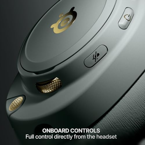 SteelSeries Arctis Nova Elite   Hi Res Wireless Gaming Headset   96kHz/24bit   Carbon Fiber Speakers   ANC   AI Noise Rejection   App   2 4GHz   BT   Multi Source Mix   OmniPlay PC PlayStation Xbox