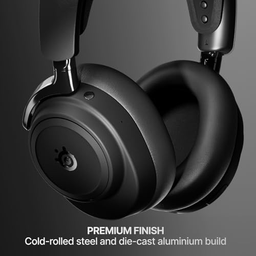 SteelSeries Arctis Nova Elite   Hi Res Wireless Gaming Headset   96kHz/24bit   Carbon Fiber Speakers   ANC   AI Noise Rejection   App   2 4GHz   BT   Multi Source Mix   OmniPlay PC PlayStation Xbox