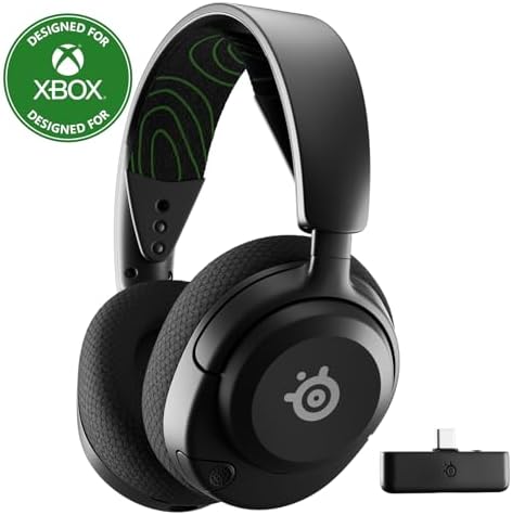 SteelSeries Arctis Nova 5 Wireless Multi System Gaming Headset   White   Neodymium Magnetic Drivers   100  Audio Presets   60 HR Battery   2 4GHz or BT   Gen2 X Mic   PC  PS5  PS4  Switch  Mobile