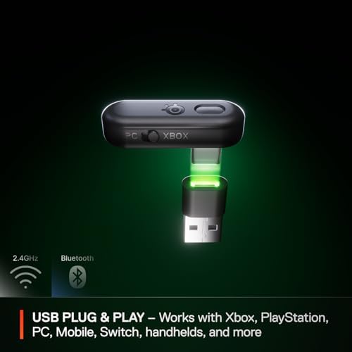 SteelSeries Arctis Nova 3X Wireless Multi Platform Gaming Headset   Mobile App Control   40 HR Battery   Neodymium Magnetic Drivers   2 4GHz/Bluetooth   Xbox  PS5  PC  Switch  Mobile   Black