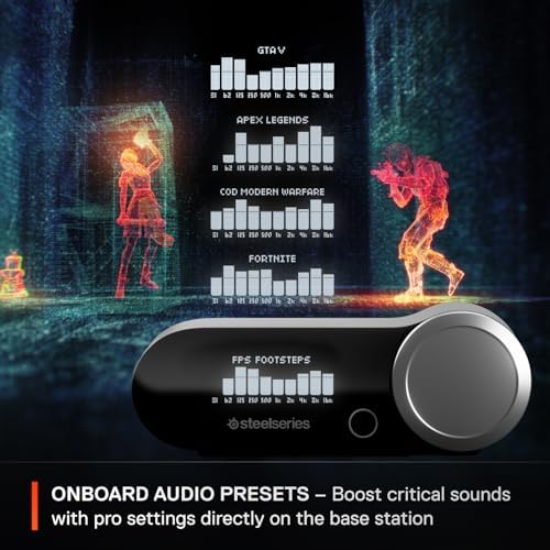 SteelSeries Arctis Nova Pro Wireless Multi System Gaming Headset   Neodymium Magnetic Drivers   Active Noise Cancellation   Infinity Power System   Gen 2 Mic   PS5  PS4  PC  Switch  Mobile   White