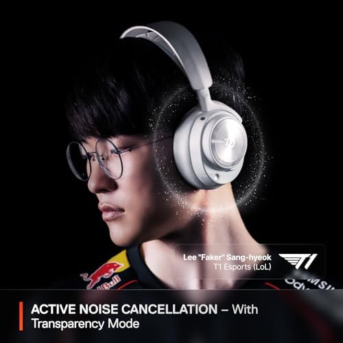 SteelSeries Arctis Nova Pro Wireless Multi System Gaming Headset   Premium Hi Fi Drivers   Active Noise Cancellation   Infinity Power System   ClearCast Gen 2 Mic   PC  PS5  PS4  Switch  Mobile