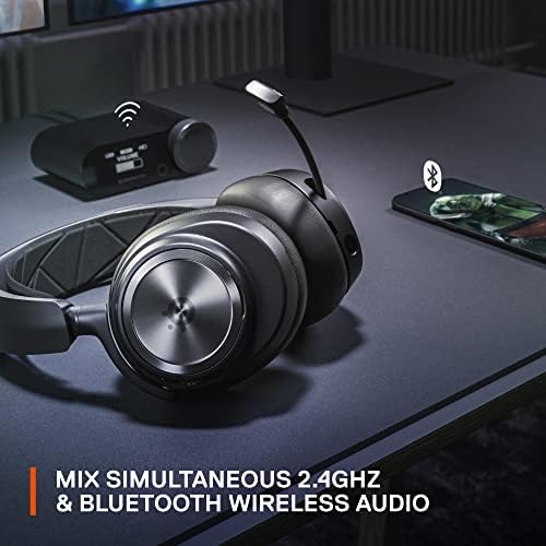 SteelSeries Arctis Nova Pro Wireless Multi System Gaming Headset   Premium Hi Fi Drivers   Active Noise Cancellation   Infinity Power System   ClearCast Gen 2 Mic   PC  PS5  PS4  Switch  Mobile