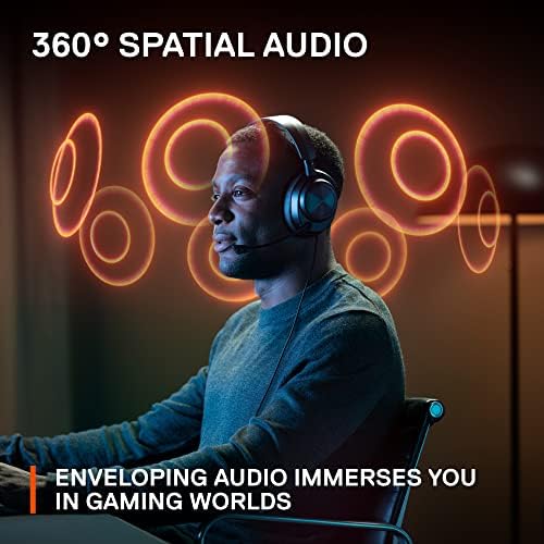 SteelSeries Arctis Nova Pro Multi System Gaming Headset   Premium Hi Fi Drivers  Hi Res Audio   360  Spatial Audio   GameDAC Gen 2   ESS Sabre Quad DAC   Stealth Retractable Mic   PC  PS5  PS4  Switch