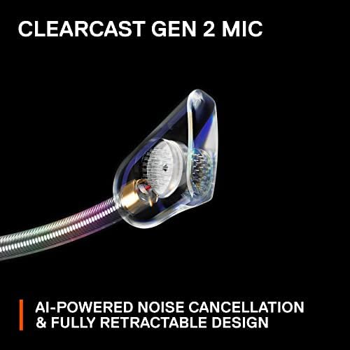 SteelSeries Arctis Nova Pro Multi System Gaming Headset   Premium Hi Fi Drivers  Hi Res Audio   360  Spatial Audio   GameDAC Gen 2   ESS Sabre Quad DAC   Stealth Retractable Mic   PC  PS5  PS4  Switch