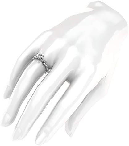 Sterling Silver 4 Prong Petite Twisted Vine Simulated 1 0 CT Diamond Or Moissanite Engagement Ring Promise Bridal Ring