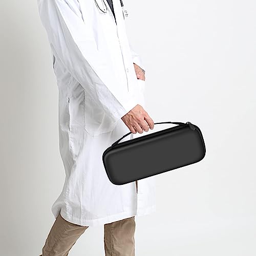 Stethoscope Case Compatible with 3M Littmann Classic III Monitoring/Lightweight II S E/Cardiology IV Diagnostic/MDF Acoustica Stethoscopes  Black Flower