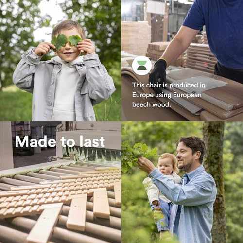 Stokke Tripp Trapp High Chair 2  Natural   Cushion 2  Nordic Grey    Stokke Tray  White    Includes Chair   Baby Set with Removable Harness for Children 6 36 Months