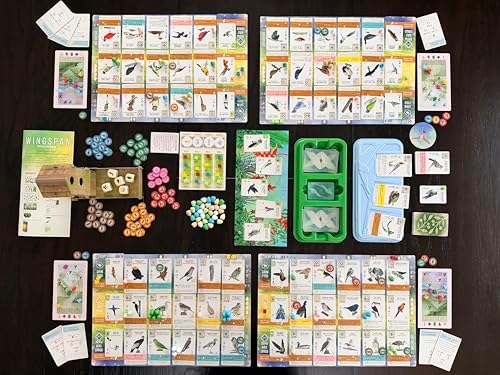Stonemaier Games  Wingspan Americas Expansion by Elizabeth Hargrave   Add to Wingspan   Includes Small Hummingbird Cards with New Mechanism  111 Unique New Colorful Birds  & More   1 5 Players  90 Min