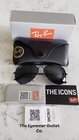 Store Display Rayban Aviator Black RB3025 Standard 58mm Large 62mm Men / Women