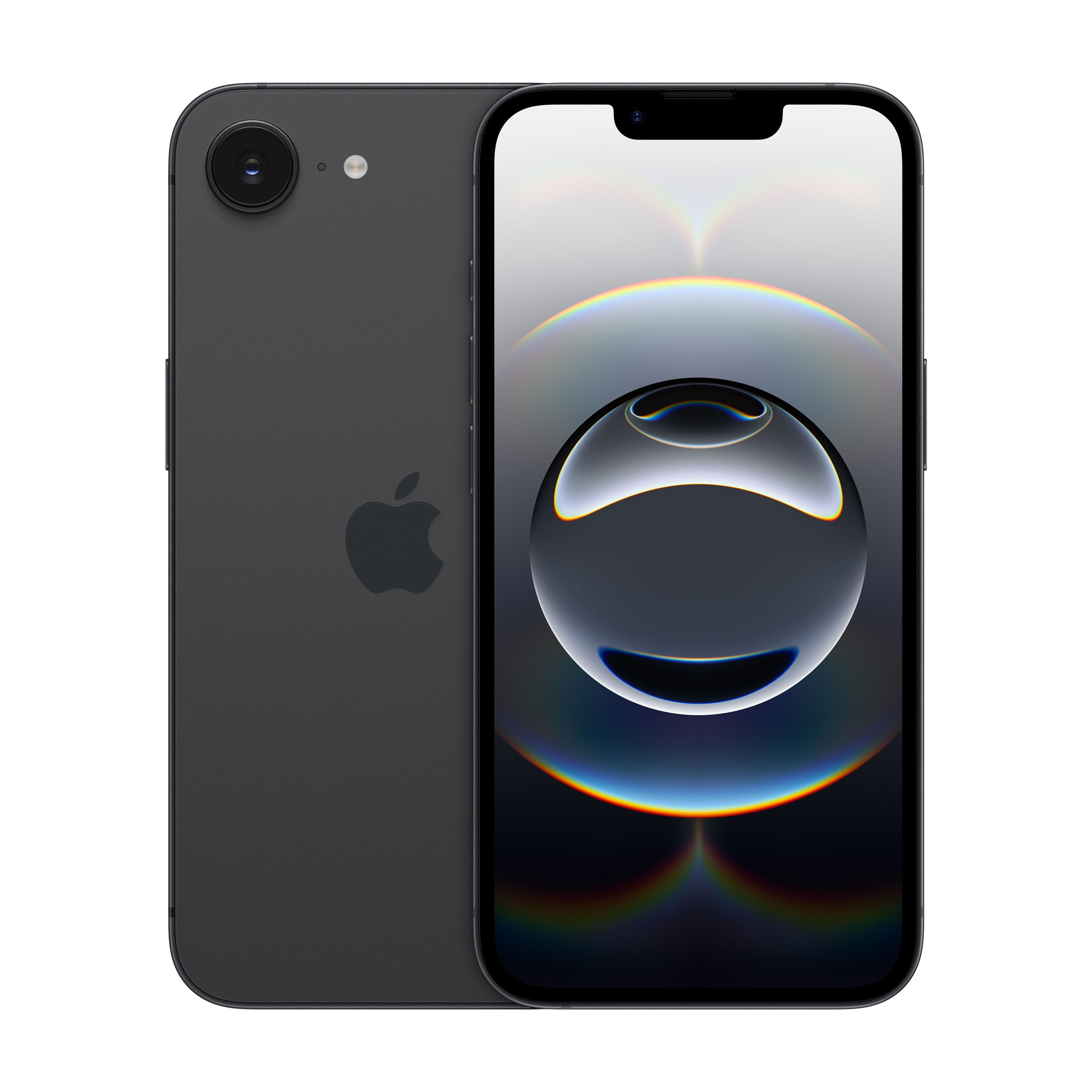 Straight Talk Apple iPhone 16e  5G  128GB  Black   Prepaid Smartphone  Locked to Straight Talk