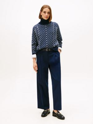 Talla: S - Stretch Waist Wide Leg Pant