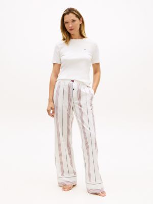 Talla M - Stripe Poplin Sleep Pant