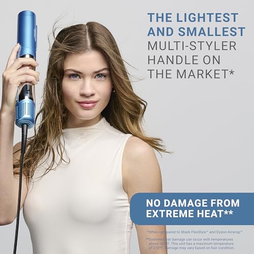 StyleSwitch Ionic Multi Styler  Air Styler and Hair Dryer  Lightweight Hot Air Brush with 5 Attachments  Automatic Dual Voltage