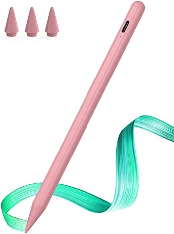 Stylus Pen for iPad 6th 11th Generation  10 Mins Fast Charge with Tilt Sensitivity & Palm Rejection  Compatible with Apple iPad 2018 2025  iPad Air 3/4/5/M2/M3  iPad mini 5/6  iPad Pro 11/12 9/M4